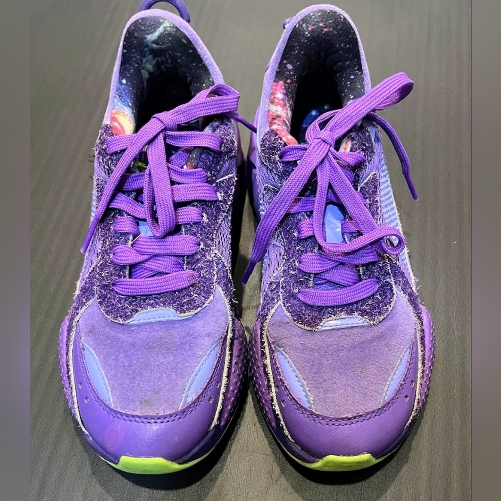 LaMelo Ball x PUMA RS-X GALAXY Electric Purple Violet Green